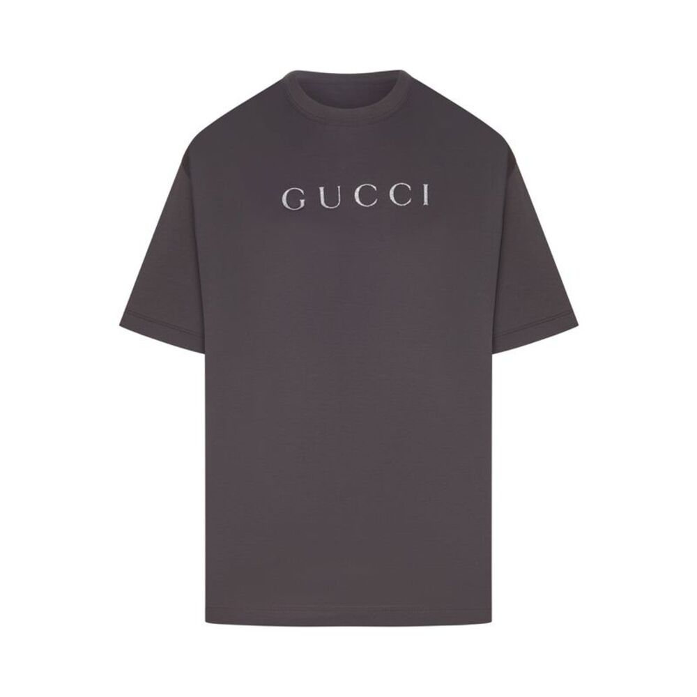 Gucci Women Printed Cotton Jersey T-Shirt